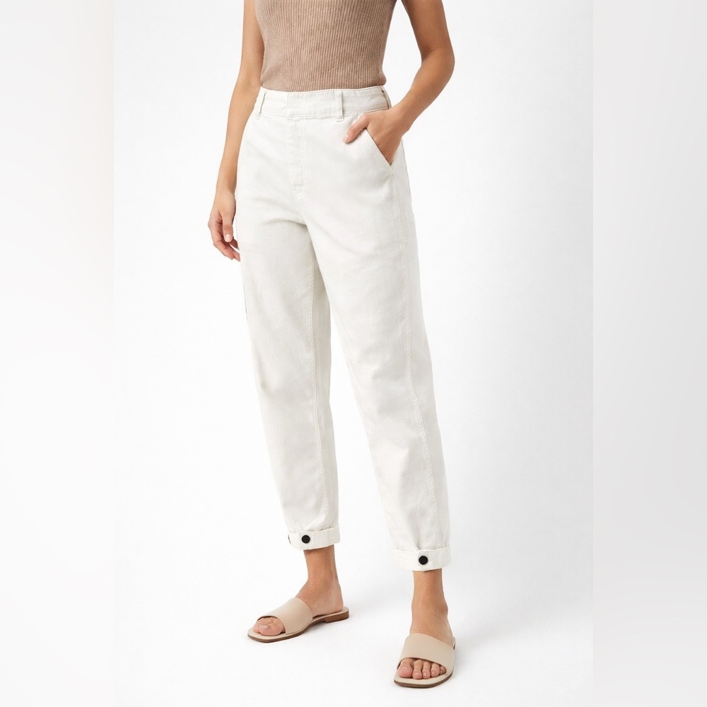 Anthropologie Maeve Cargo Barrel Jogger Jeans 30